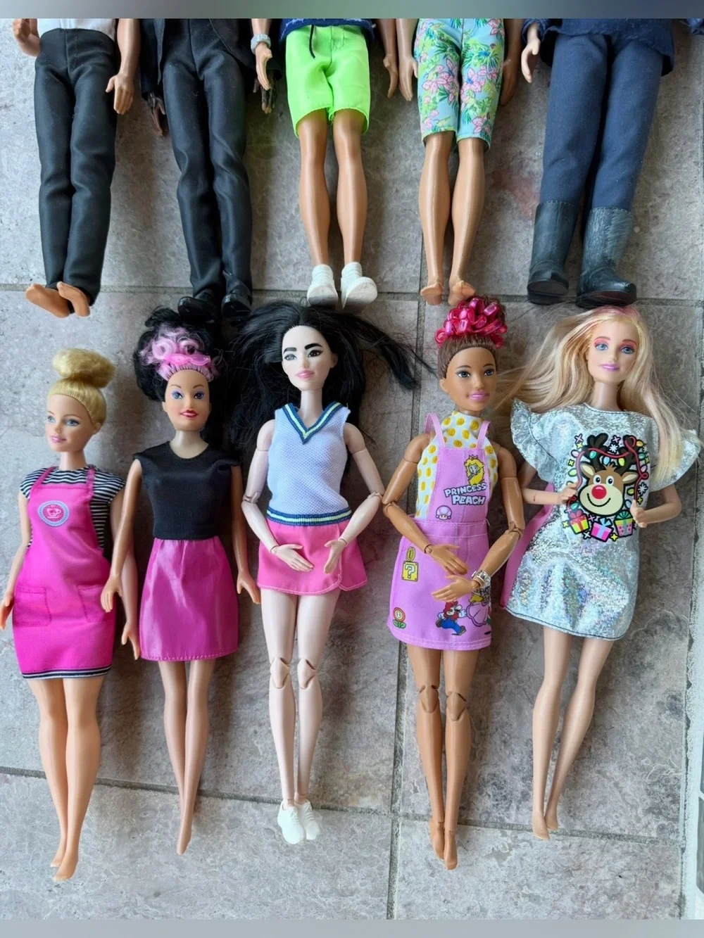COPY - Vintage Bundle 19 Barbie, Ken and other dolls